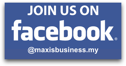Maxis Business Facebook follow us