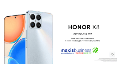 Honor X8 : Maxis Contracts and Deals