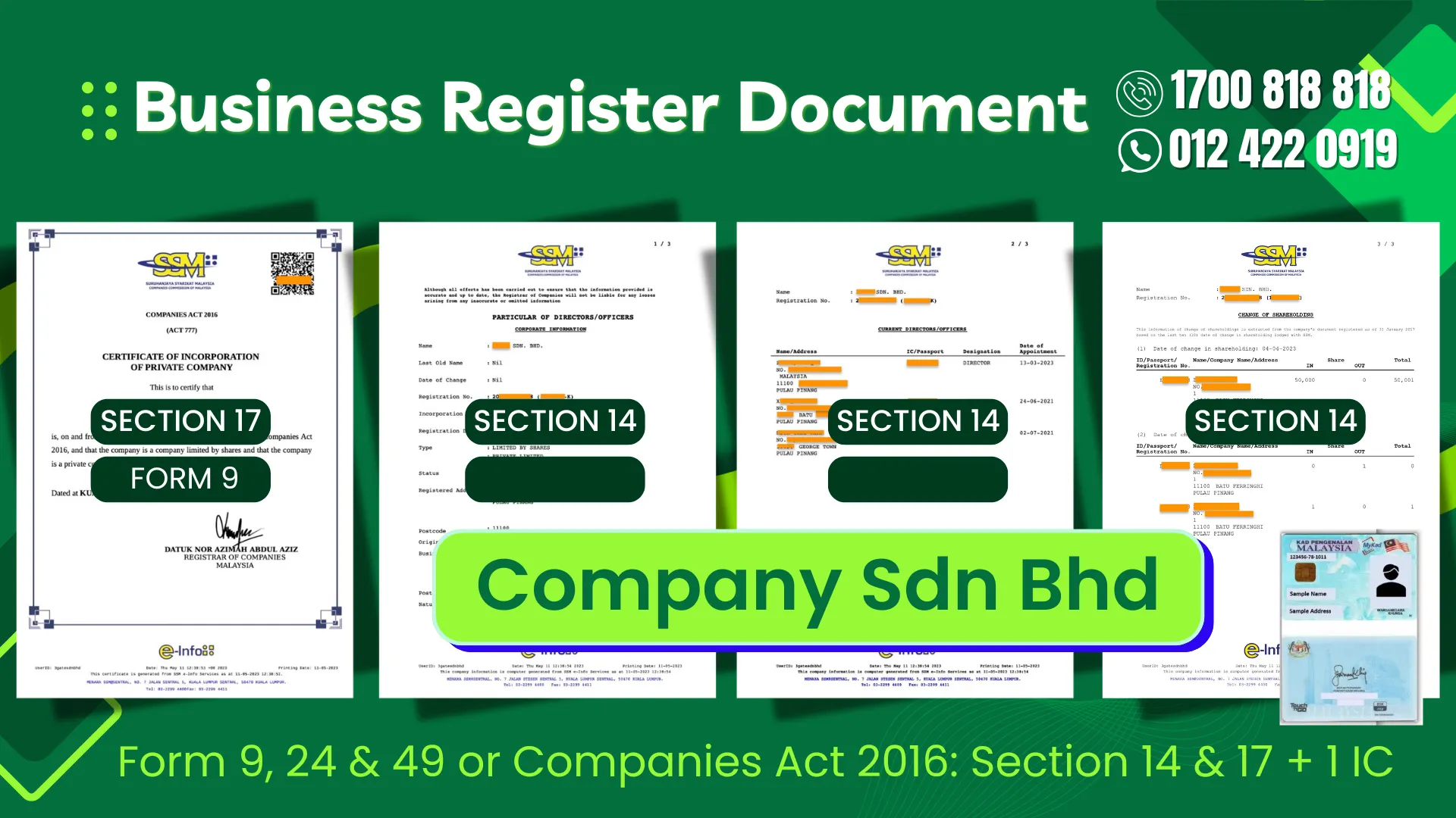 Ssm document form