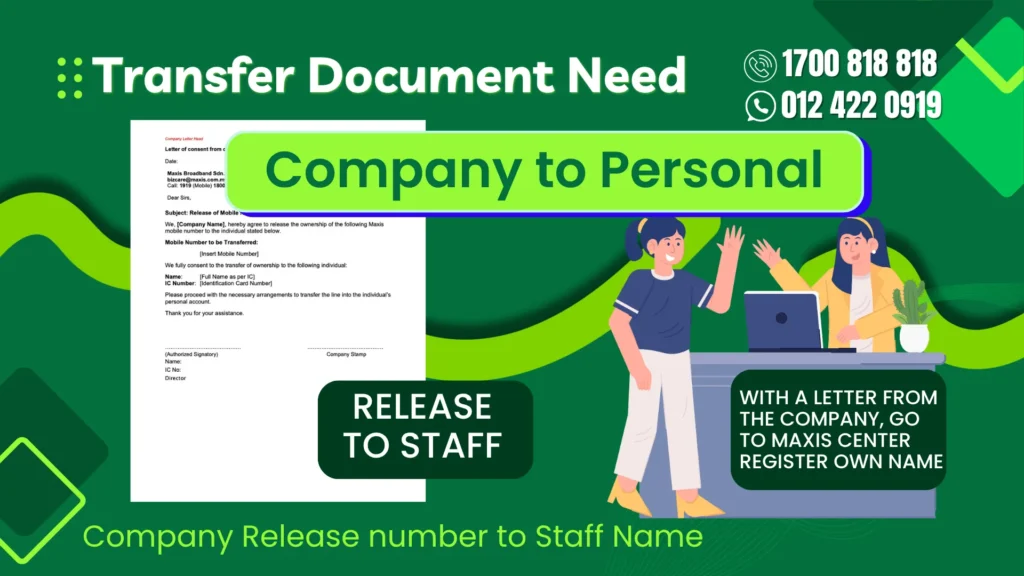 Comapny to personal ownership